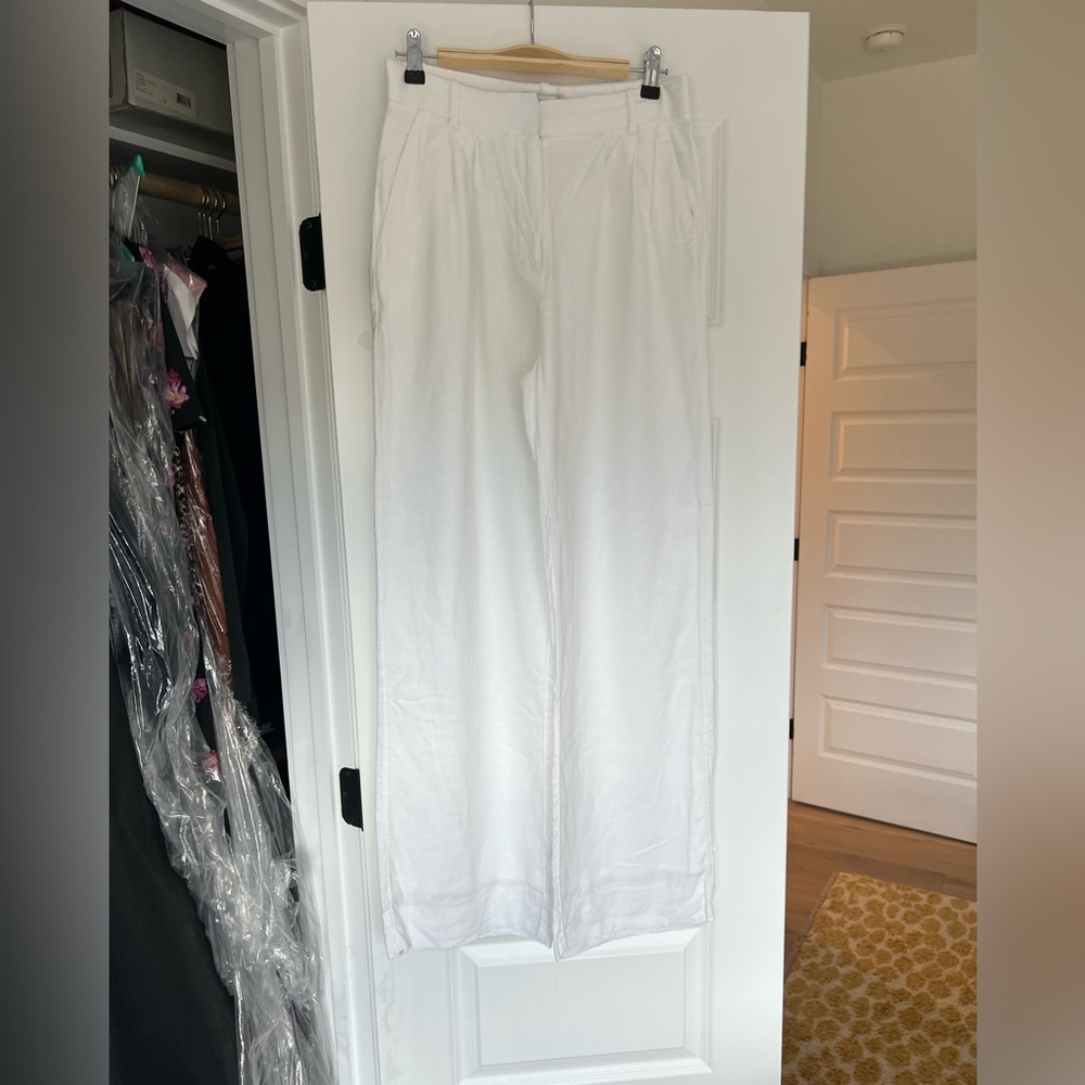 Abercrombie & Fitch Linen Trousers size 27/4 Tall
